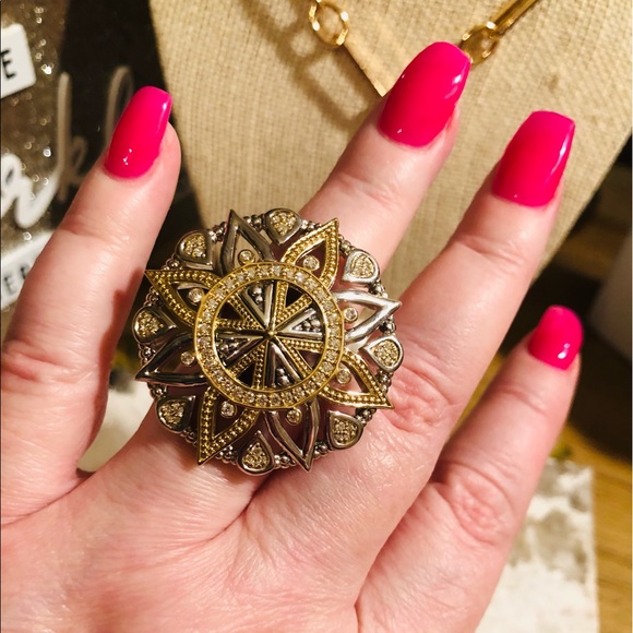 LAGOS Diamond 18k sterling silver ring - Picture 7 of 8